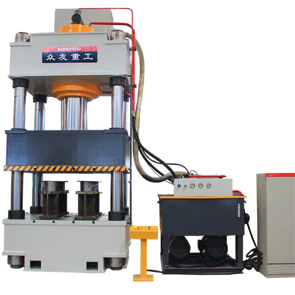 La precisión de una prensa hidráulica de 600 toneladas