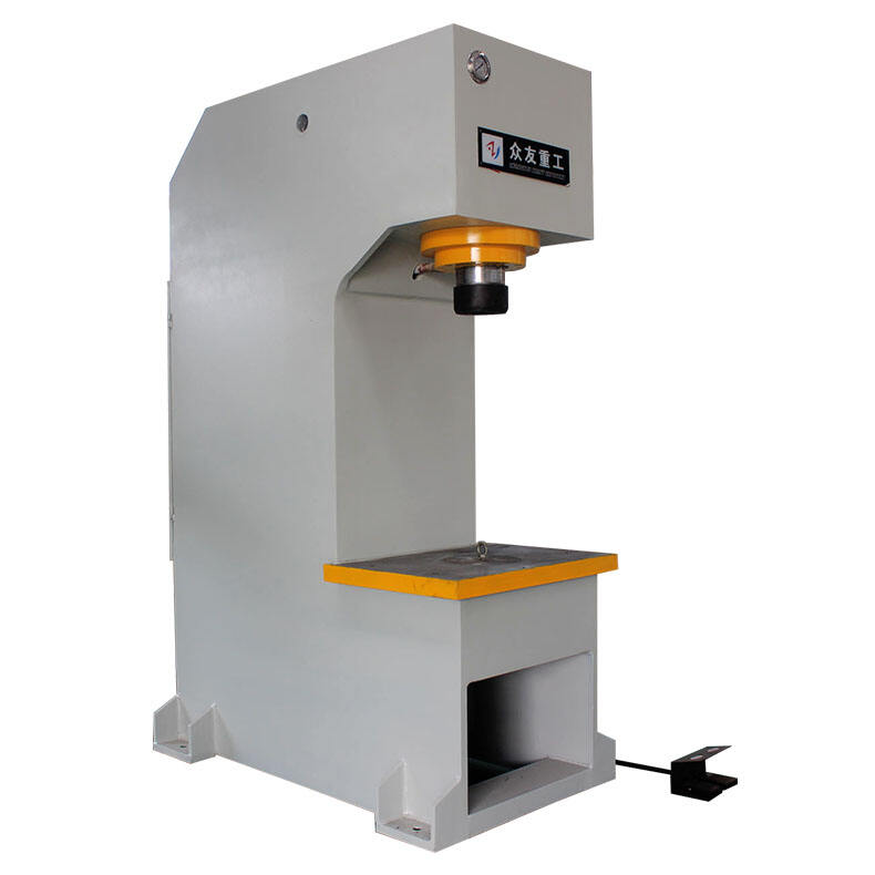 Single-column c frame power press machine for metal products