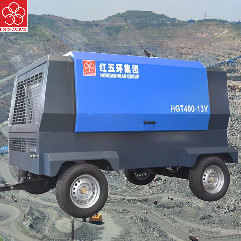 Máxima Produtividade com um Compressor de Ar a Diesel de 300 CFM