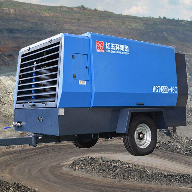 Nossos compressores a diesel oferecem um poderoso desempenho para todas as suas necessidades de ar comprimido.