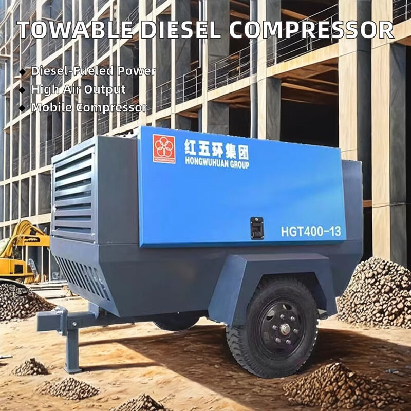 Compressores de Ar a Diesel para uma Variedade de Aplicações