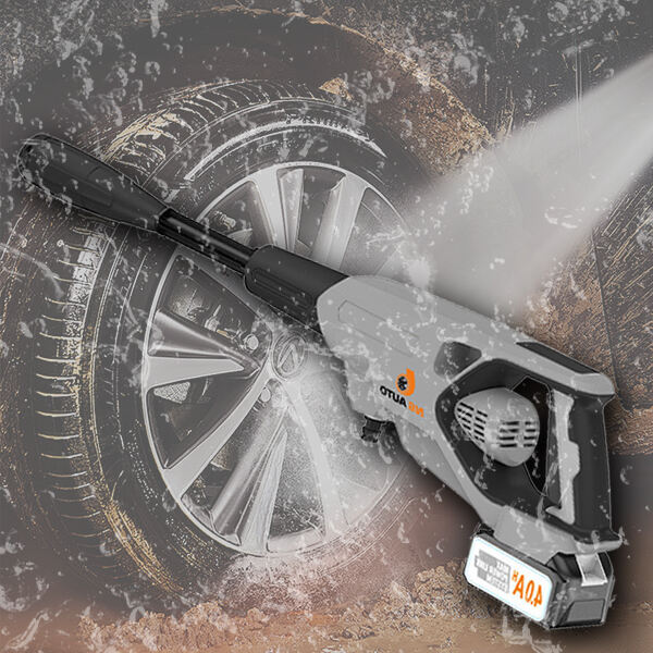 Using theu00a0car jet washer