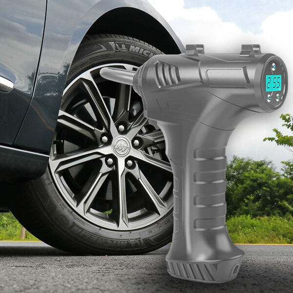 Using The Battery Operated Tire Pump