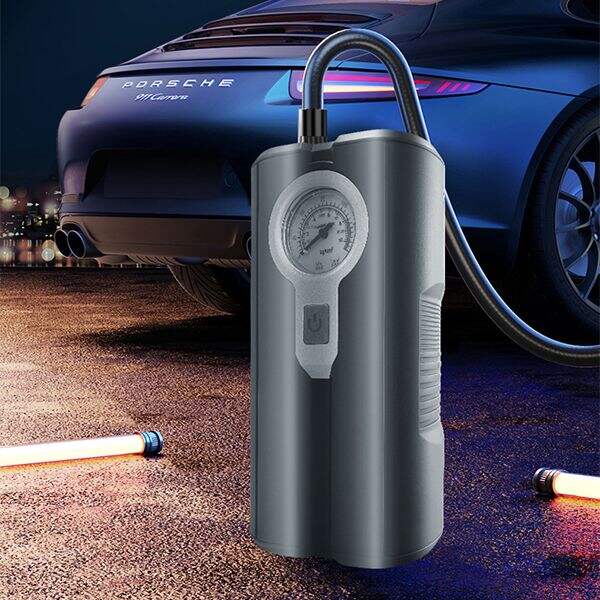 Use of Portable Cordless Tire Inflator