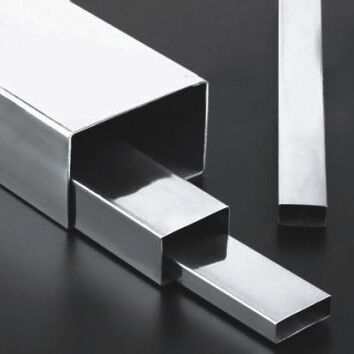 Stainless Steel Welded Rectangular Pipes 201 For Decoration factory