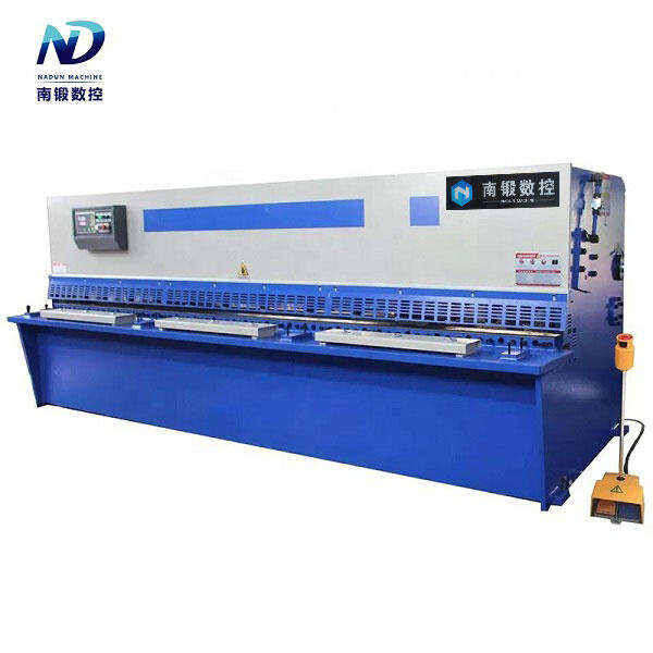 Experience seamless metal cutting with advanced hydraulic shear technology".
