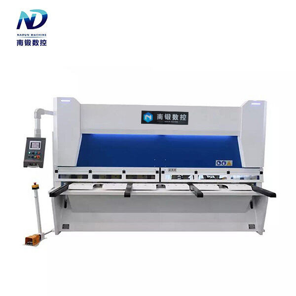 Upgrade your metalworking game with a powerful hydraulic sheet shearing machine.