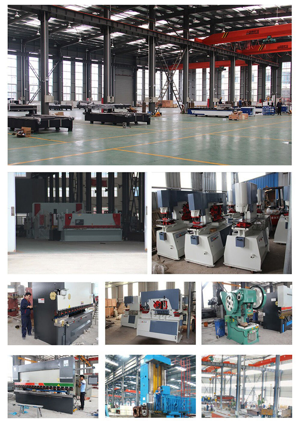 guillotine sheet metal cutter 12*4000 factory