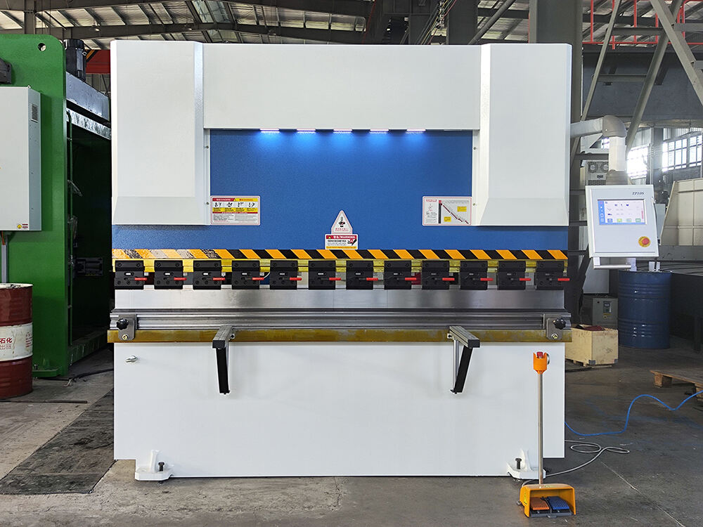 Torsion-bar double servo press brake details