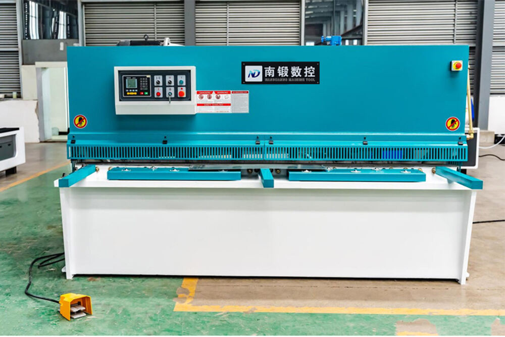 Nadun Swing beam hydraulic shearing machine with E21 Control system details