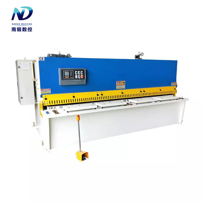 Hydraulic swing shear 4*3200, a simple plate cutting machine