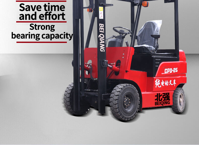 3m 5m 6m Lithium Battery manual  Electric Forklift Truck supplier