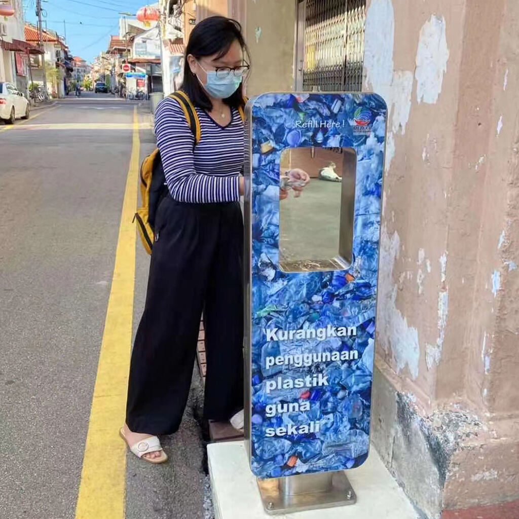 Convenient drinking water stations in Malaysia