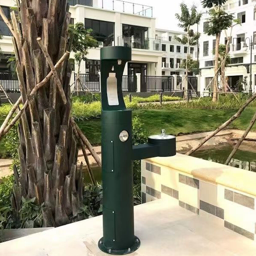 Convenient drinking water station in Vietnam villa area