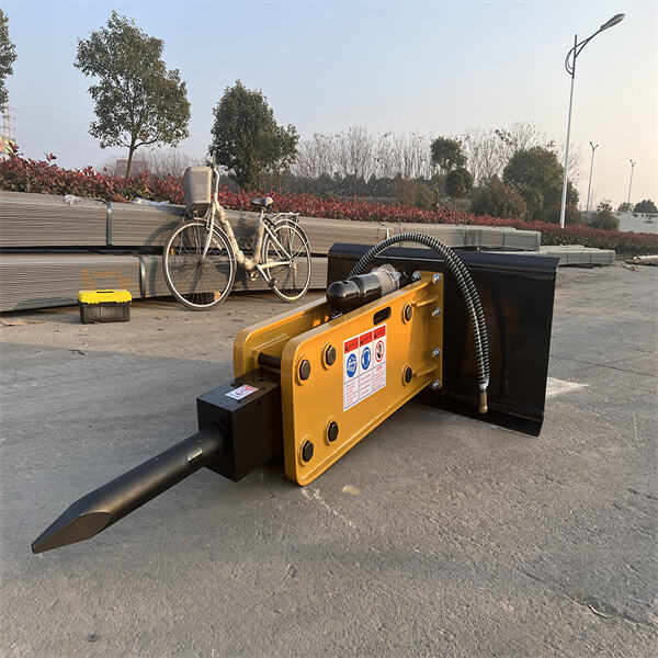 Skid Steer Hydraulic Hammer for Construction and Demolition