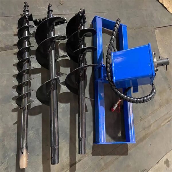 Auger hydraulique pour skid steer u2013 La solution ultime de creusement