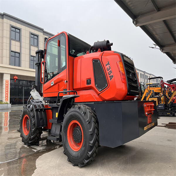 Der Offroad-Gabelstapler für jedes Terrain