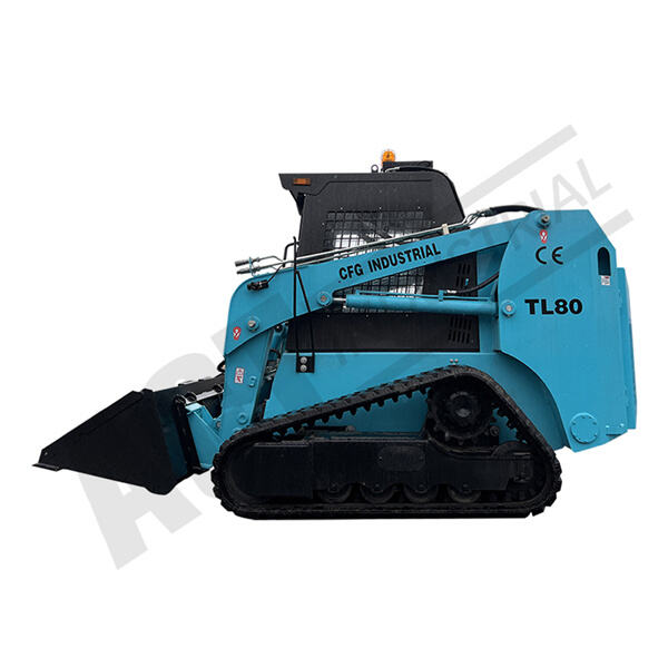 Tackle Any Terrain with the TL80 Skid Steer Loader