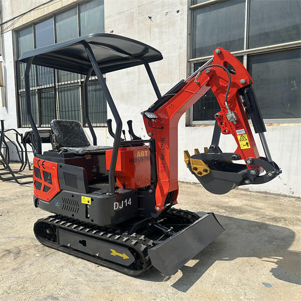 The DJ14 Mini Excavator has Got You Covered