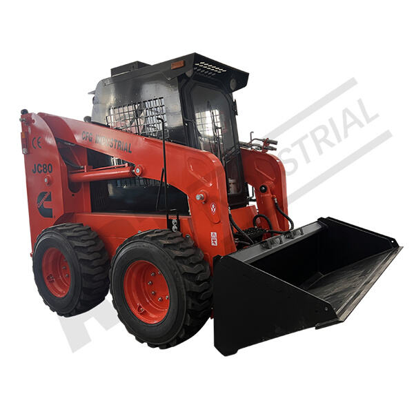 Reach New Heights with the JC80 Skid Steer Loader's Impressive Lift Capacity