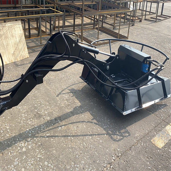 Ultimate Solution for All Your Brush Cutting Needs with Skid Steer Articulating Brush Cutter