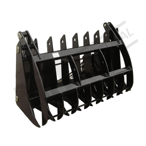 Make the Most of Your Skid Steer with a Grapple Bucke
