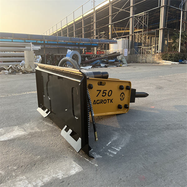 Quick, Easy and Reliable Demolition with a Skid Steer Hydraulic Hammer