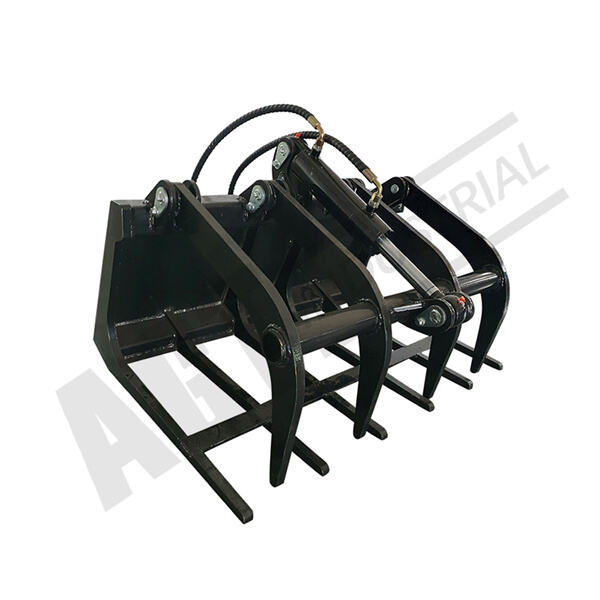 Faites bien le travail - Choisissez un grappin hydraulique à racler pour vos tâches agricoles ou de construction