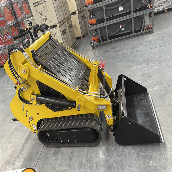 Get the Job Done Faster with a Powerful Stand-On Mini Track Loader