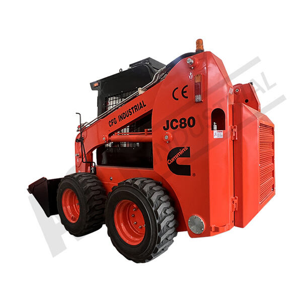 Get the Job Done Right with the JC80 Skid Steer Loader's Precision Control System