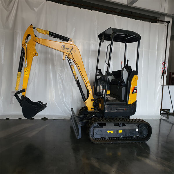The STE30SR Mini Excavator for Fine Detail Work