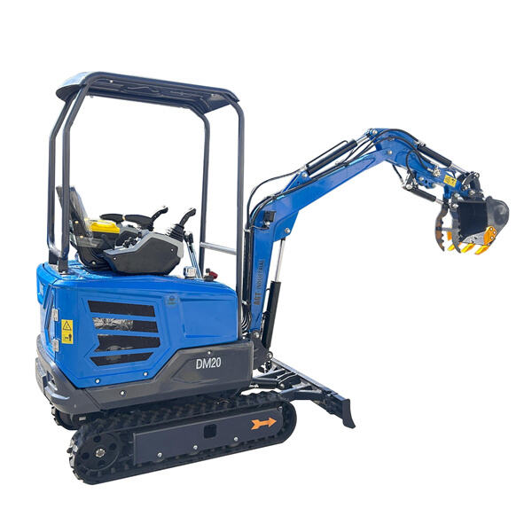 أنجز العمل بسرعة وسهولة مع حفارة الميني ذات الطنَّين