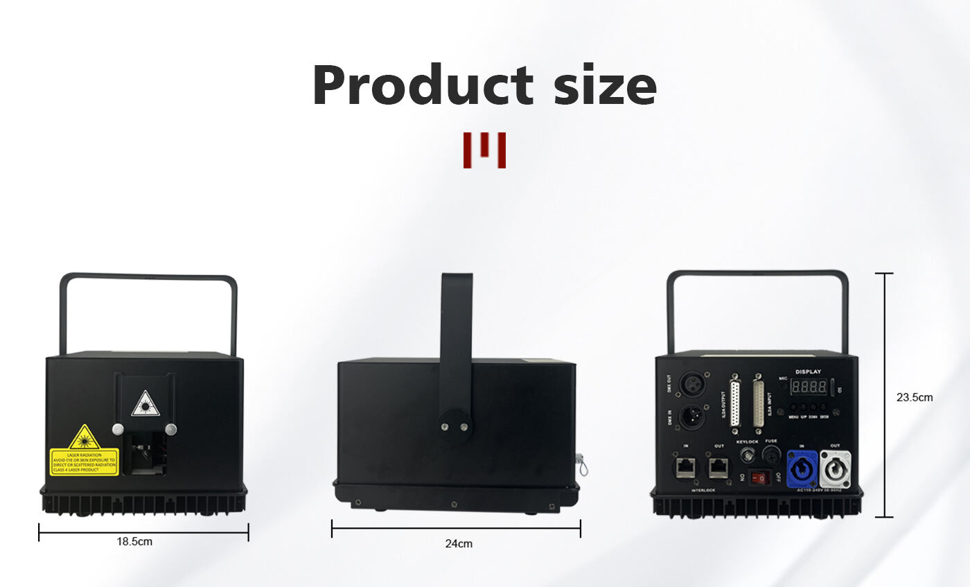 Pub-3 5w rgb مورد ضوء الليزر