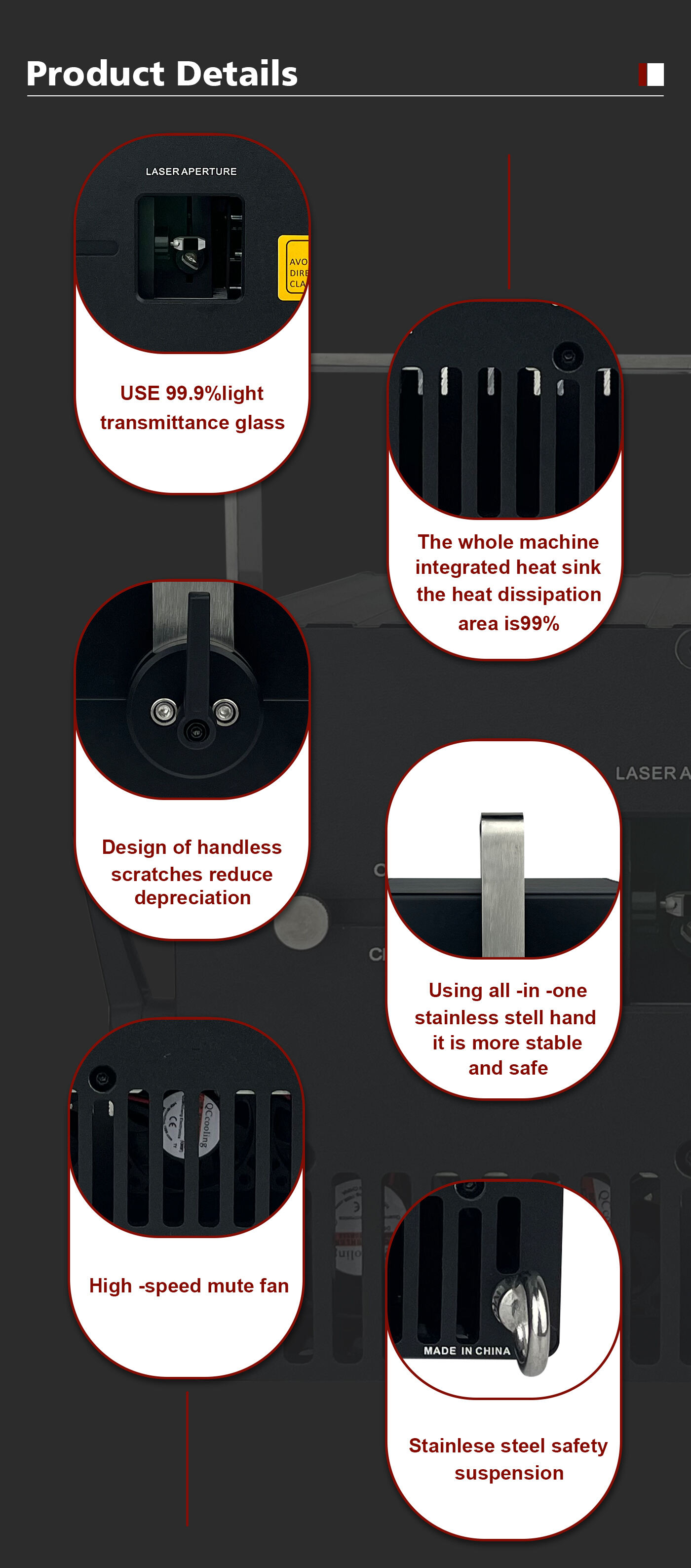 PUB-5 5w rgb laser light details