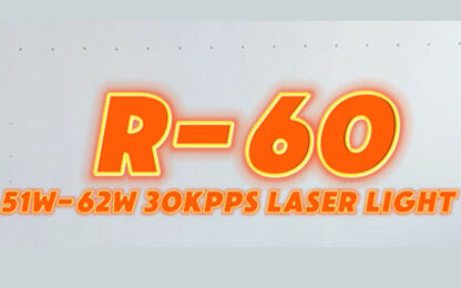5 unit R-60 PRO MAX 62w 30kpps build in fb4 Laser ,ready to ship