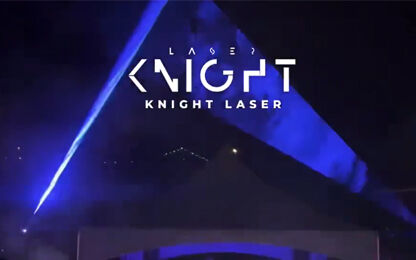 Client feedback our PUB-1 5w laser light in his club,good price welcome to enqiry