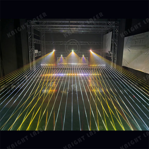 Command Attention with Laser RGB Lighting for Your Next Event