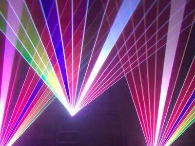 APP-styrte magiske laserlys for interaktive disco- og festlokaler