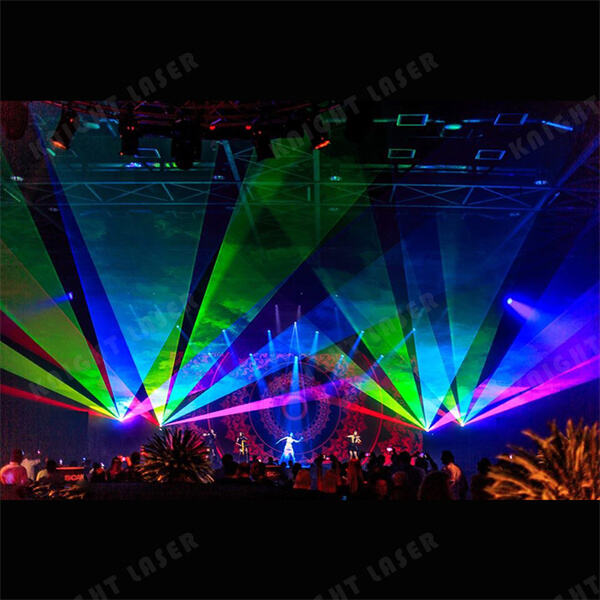 Elevate your event with state-of-the-art laser light show machine