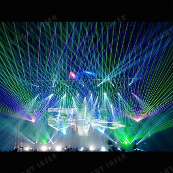 Experience the magic of laser light show machine