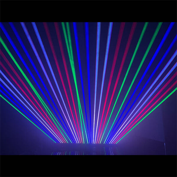 Development of Six Eye Stage Laser Light