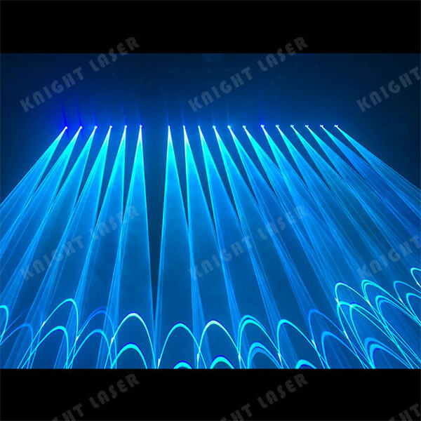 Safety Features of The 6 Head 12w Multicolor Laser Light