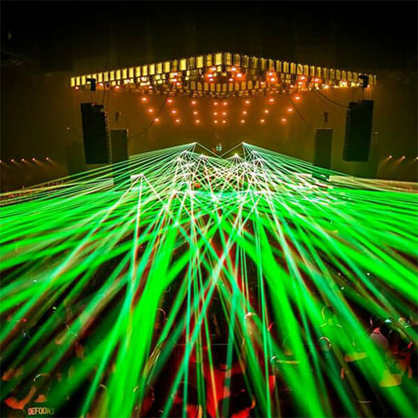 Stunning Upgrades with 1W RGB Laser Show Systems