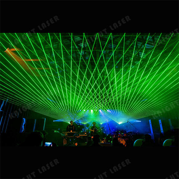 Innovation in Animated Laser Light Shows