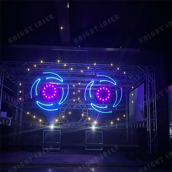 استخدام RGB Laser Light DJ: