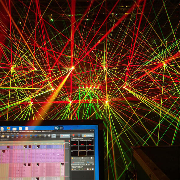 Các bước sử dụng Laser RGB 15W