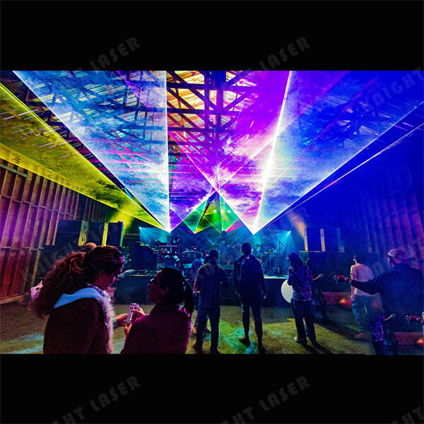 Protection and Use of Night Club Lasers: