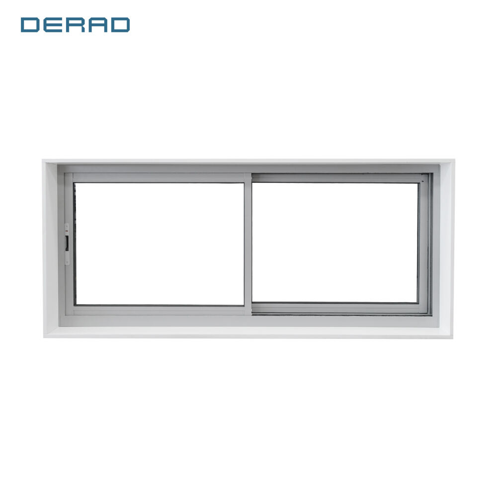 Aluminum glass sliding window 1.8MM thickness aluminum profile customized sliding window casement windows factory