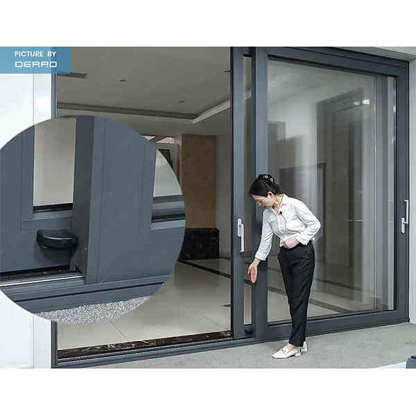 Baguhin ang iyong entrada gamit ang maagang aluminium glass door