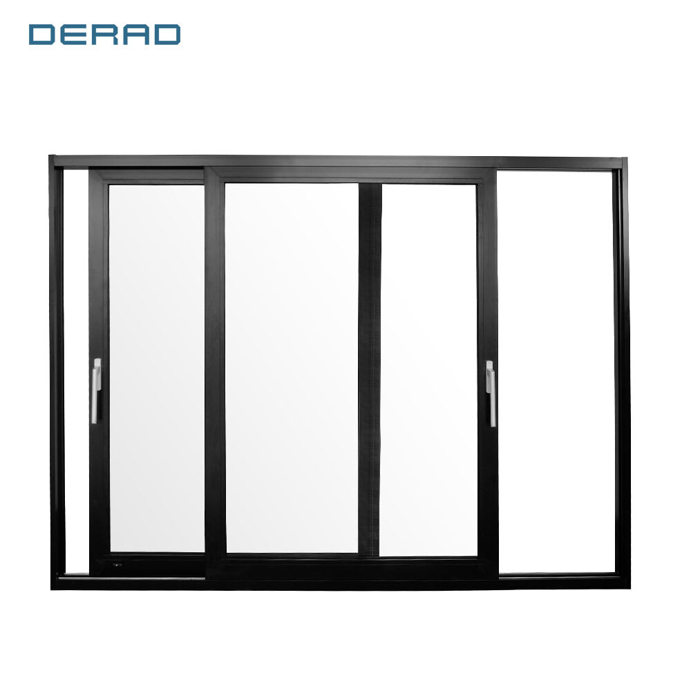 Balcony doors exterior aluminum lift sliding door aluminium alloy sliding double tempering glass doors factory